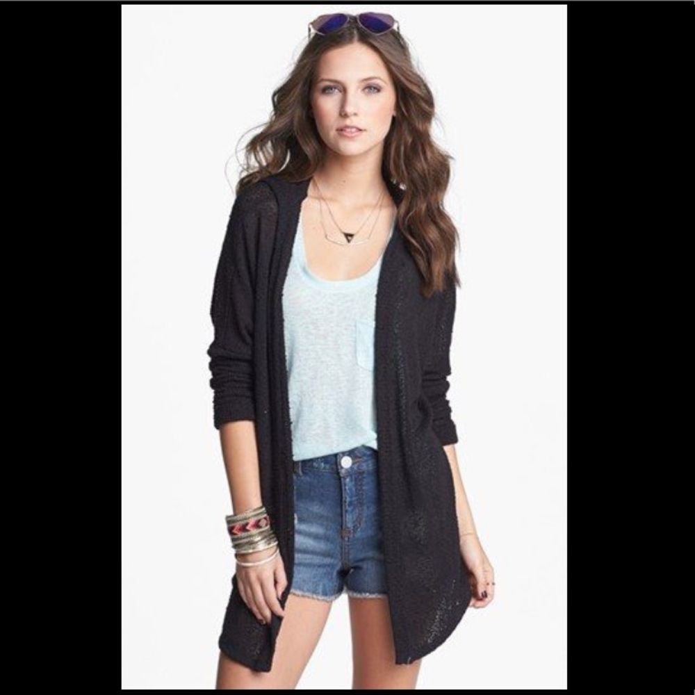 NWT Sheer Black Cover Up